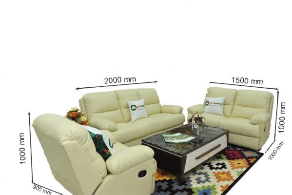 bộ sofa da bò tót 123