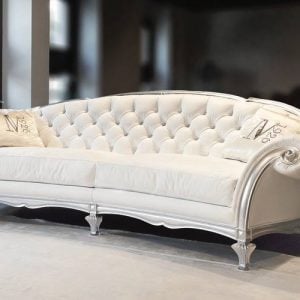 Sofa văng tân cổ điển bọc vải SFV012