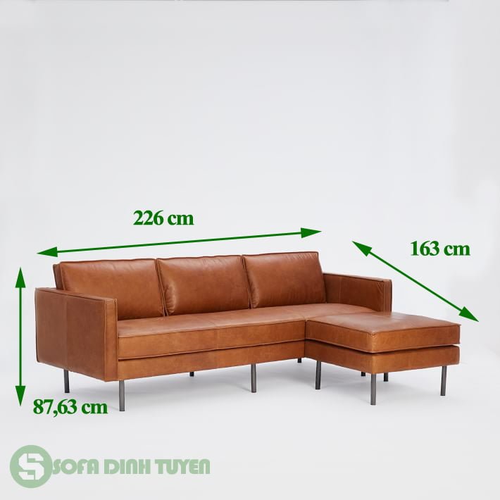 ghế sofa góc dài 2,26m