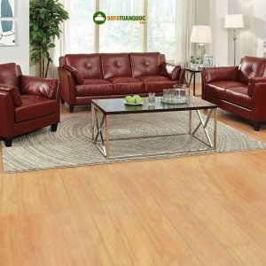 Sofa da bò thật nhập Ý SFD049