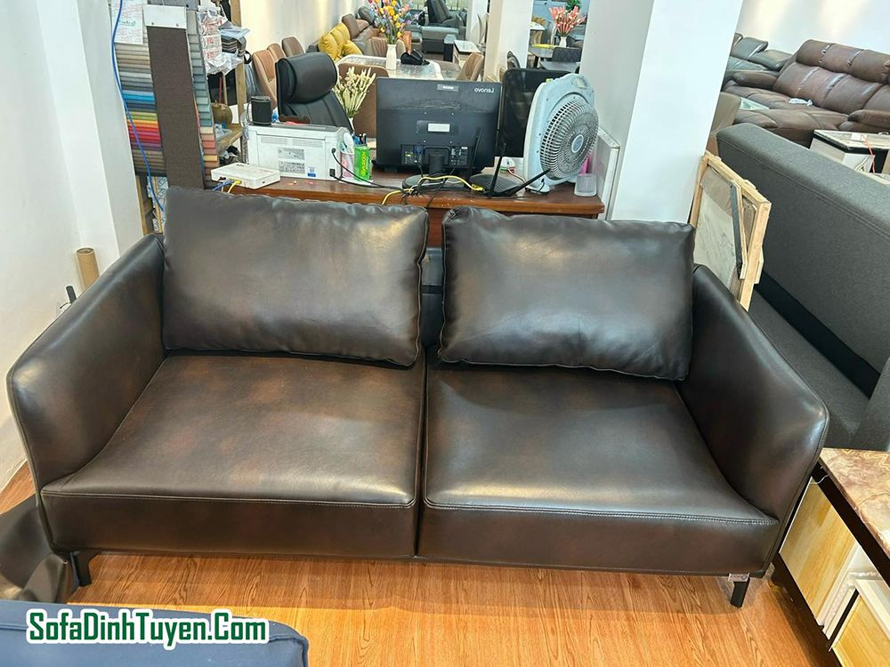 Tiết kiệm diện tích là ưu điểm của mẫu sofa đôi