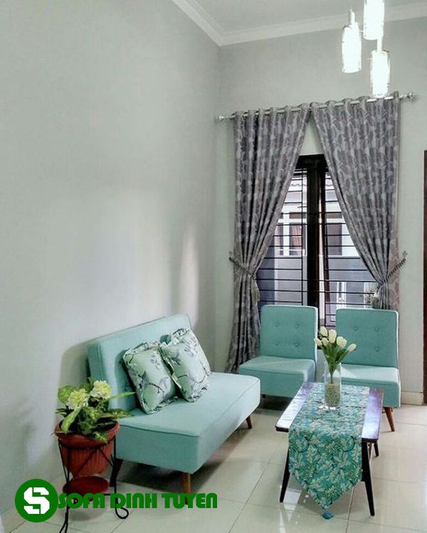 ghế sofa cho căn hộ nhỏ dạng sofa văng không tay vịn