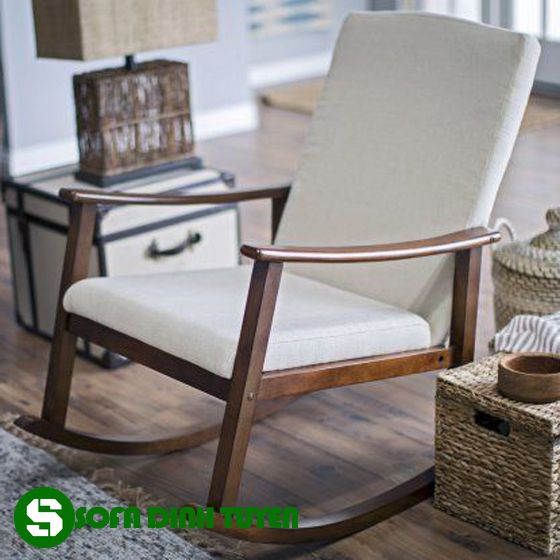 ghế sofa bập bênh khung gỗ đẹp