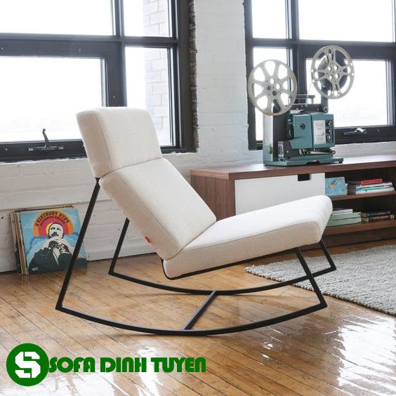 ghế sofa khung sắt dạng bập bênh