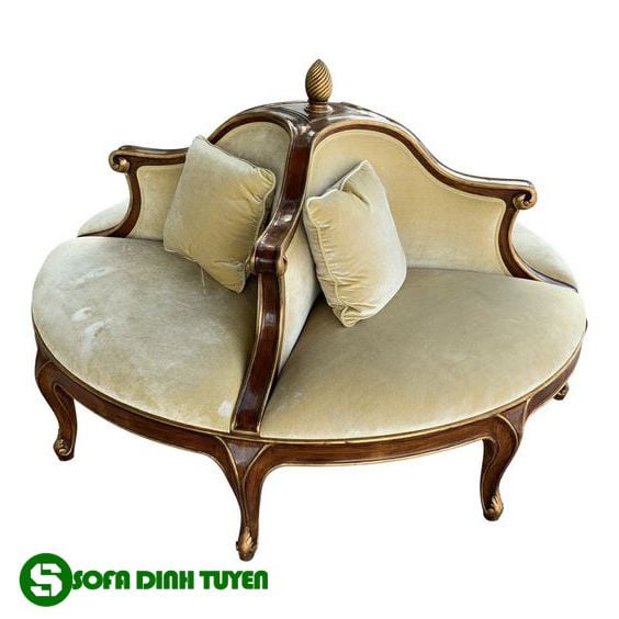 ghế sofa tròn tân cổ điển đẹp