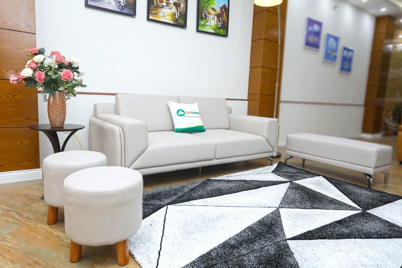 Bộ ghế sofa cho phòng khách nhỏ dạng văng