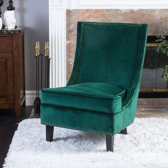 ghế đơn phòng ngủ dạng ghế bành