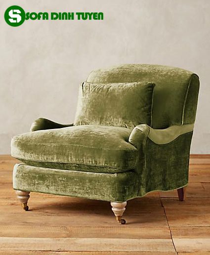 ghế sofa màu rêu lạ mắt cho gia đình