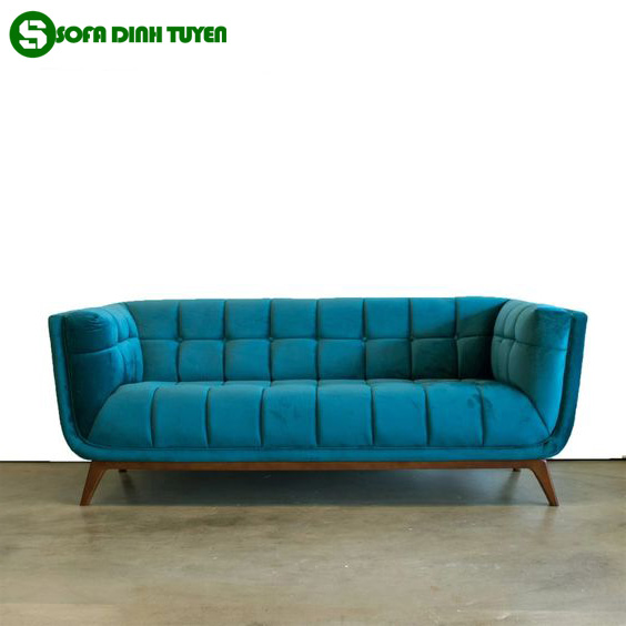 ghế sofa văng xanh ngọc