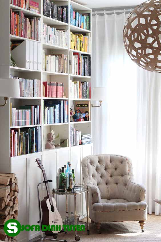 ghế sofa ngồi đọc sách