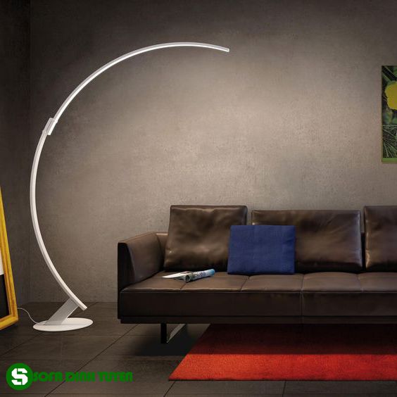 đèn sofa hiện đại màu trắng
