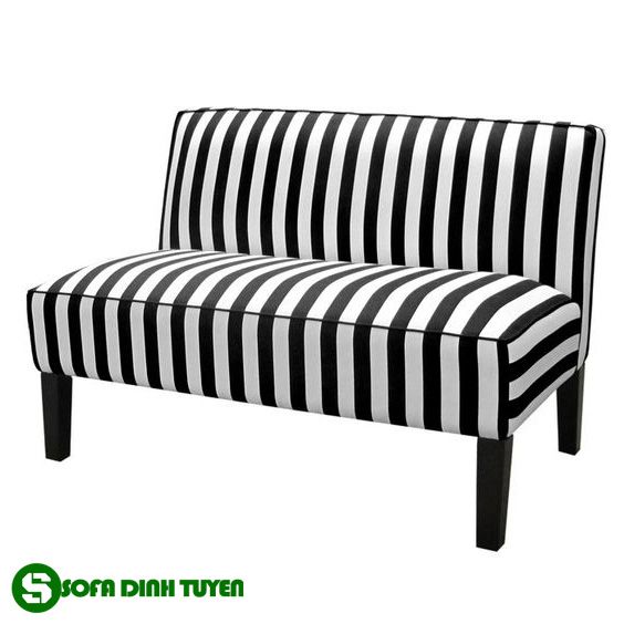 ghế sofa đen trắng tinh tế