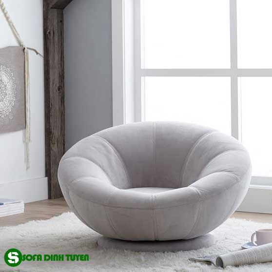 ghế sofa lẻ tròn không chân