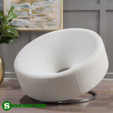 ghế sofa lẻ đơn hình tròn