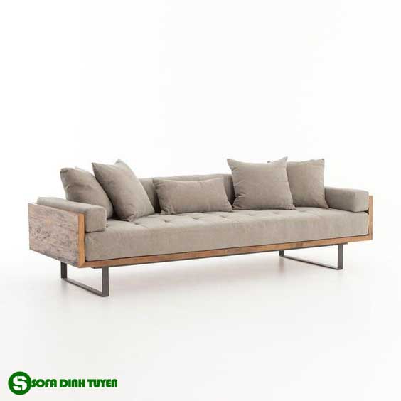 ghế sofa đệm gỗ sồi