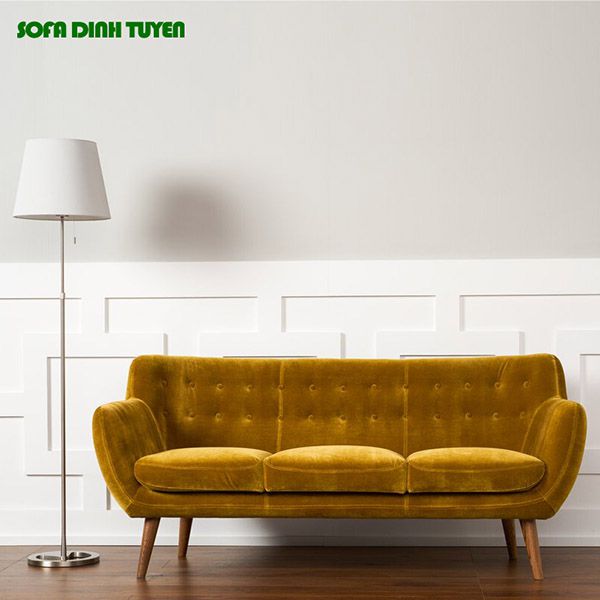 ghế sofa màu vàng sậm