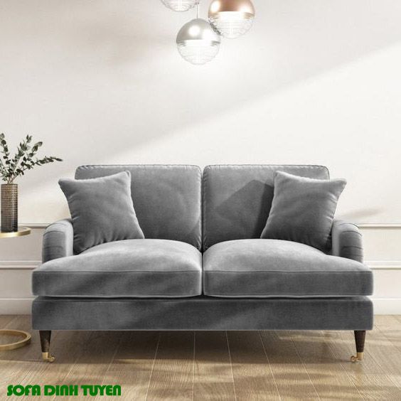 ghế sofa nỉ nhung đẹp mắt