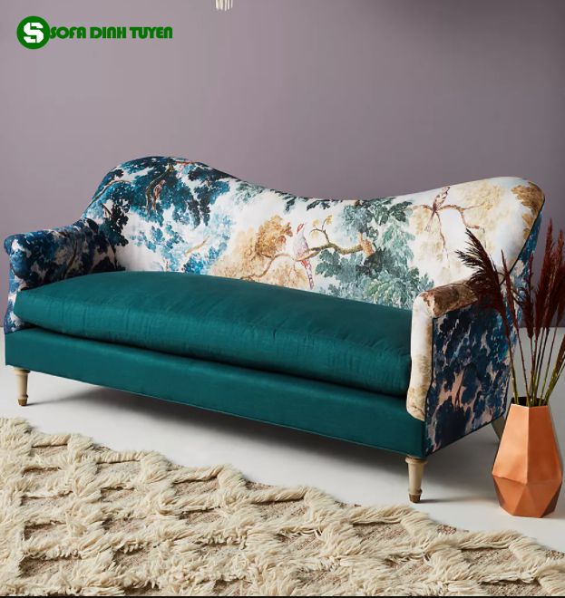 ghế sofa relax xanh cổ vịt