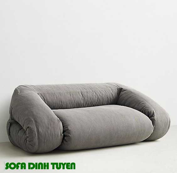 ghế sofa bọc vải bố bệt