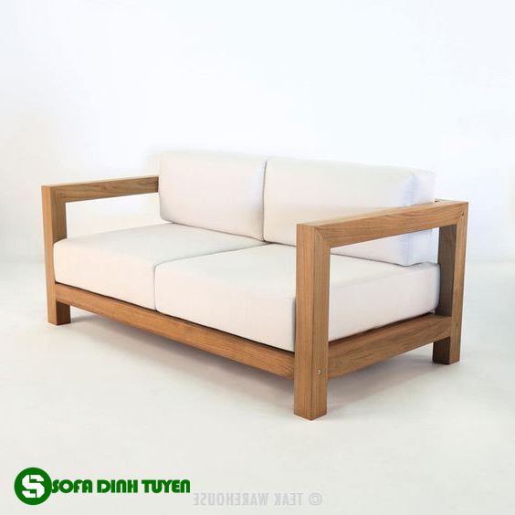 Sofa gỗ đơn giản đẹp