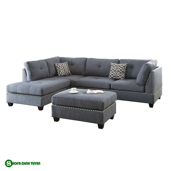 ghế sofa màu ghi xám đẹp mắt