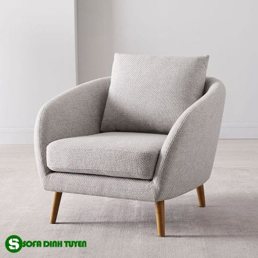 ghế sofa ghi xám đơn