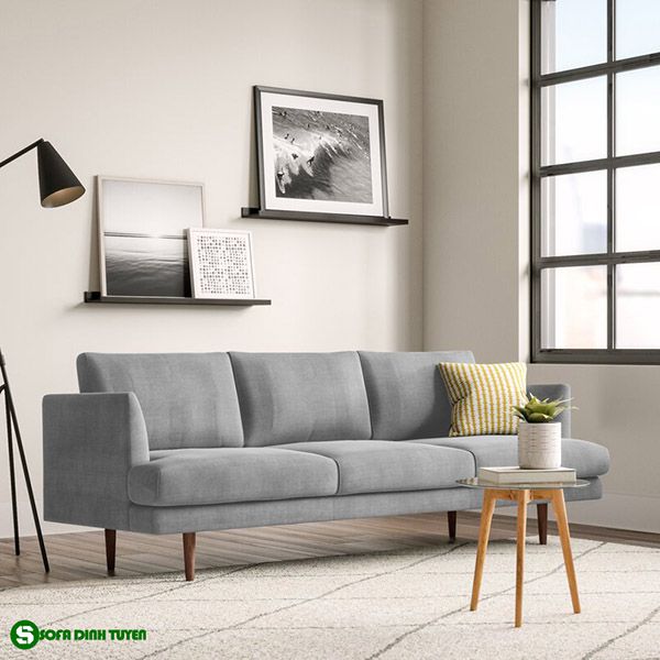 ghế sofa ghi xám sáng màu