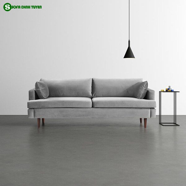 ghế sofa văng màu ghi xám trắng