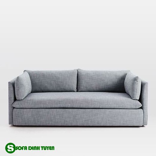 ghế sofa văng ghi xám