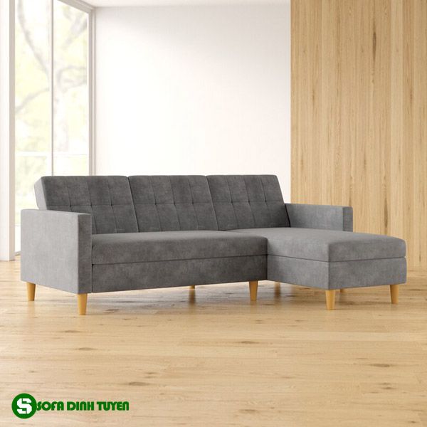 sofa ghi xám góc vuông