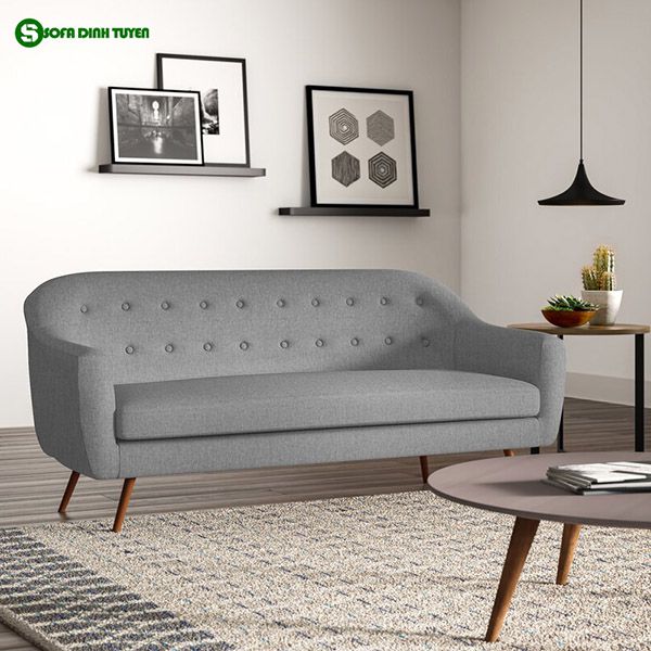 ghế sofa ghi xám văng