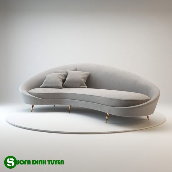 Ghế sofa văng dài nằm xem tivi kiểu văng thuyền