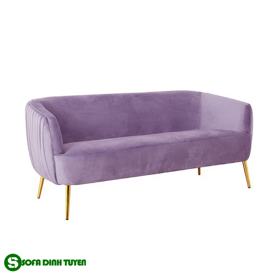 ghế sofa màu tím khoai môn đơn giản