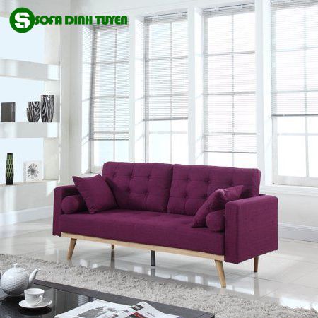 ghế sofa màu tím văng dài
