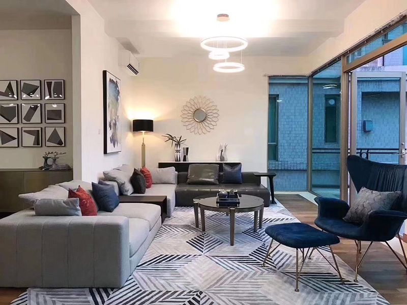cách chọn kích thước thảm sofa