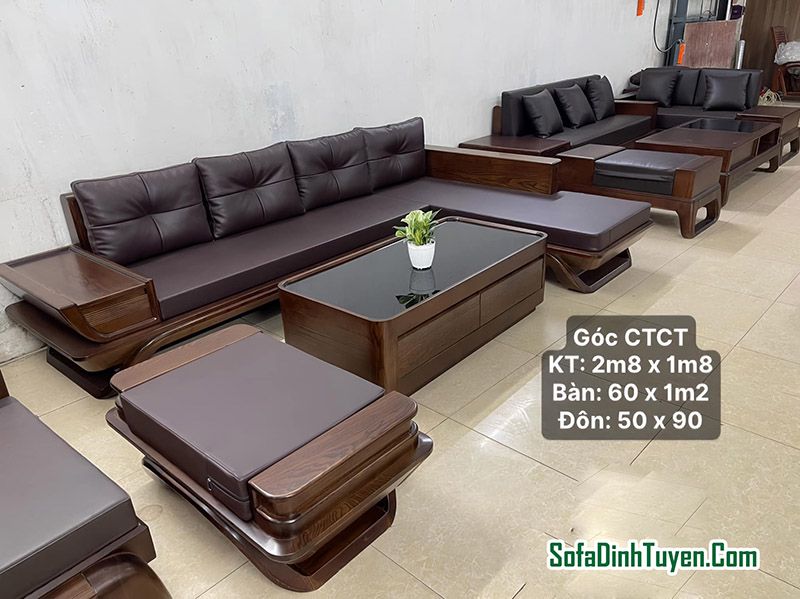 Kinh nghiệm mua ghế sofa gỗ phần đệm mút