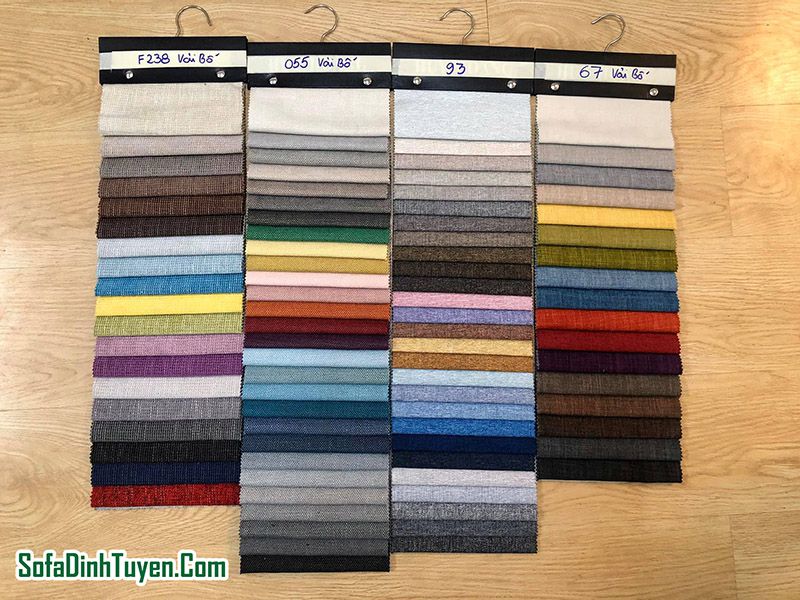 Tìm hiểu các loại vải may ghế sofa phổ biến hiện nay