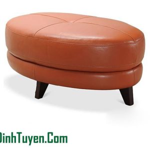Ghế Đôn Sofa Bọc Da Mã 01