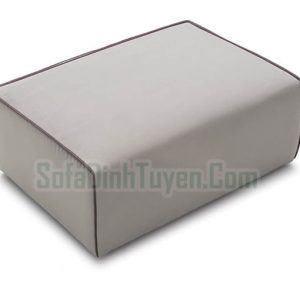 Ghế Đôn Sofa Bọc Nỉ Hình Chữ Nhật Mã 012
