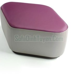 Ghế Đôn Sofa Hình Thoi Bọc Da Cao Cấp Mã 09