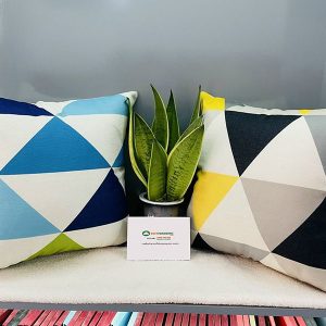 Gối Tựa Sofa Họa Tiết Hình Học Mã 034