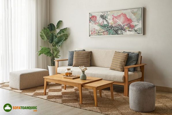 Cách Trang Trí Tường Sau Sofa