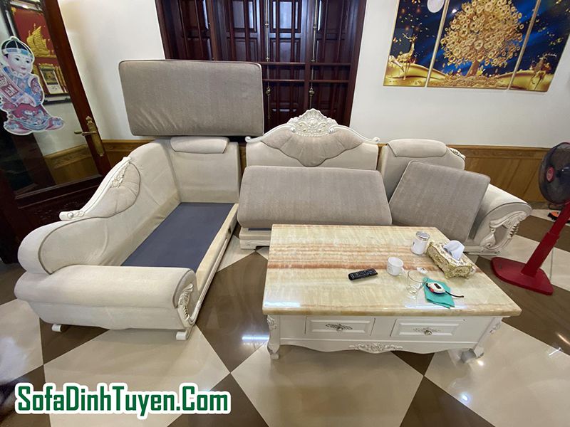 Vệ sinh ghế sofa đệm rời đơn giản hơn