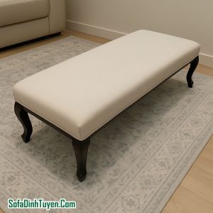 Đôn Sofa Dài Bọc Da Mã HS86