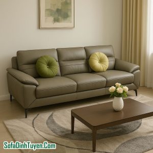 Ghế Sofa Văng Bọc Da HS60