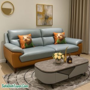 Ghế Sofa Văng Da Thật HS73