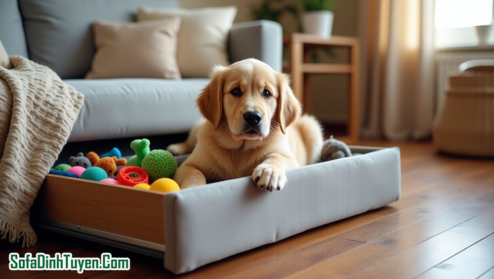 Nên chọn sofa có ngăn kéo cho không gian nào?