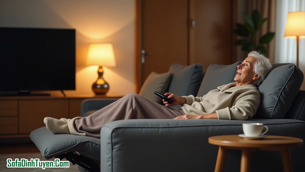 Những lợi ích khi sử dụng sofa nằm xem tivi