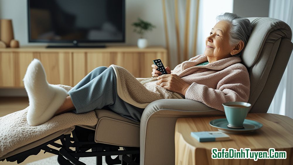 Khoảng cách lý tưởng từ sofa đến tivi