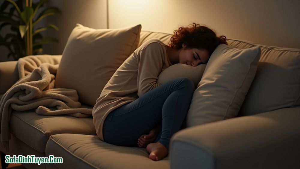 Tính cách thể hiện qua tư thế ngồi trên sofa
